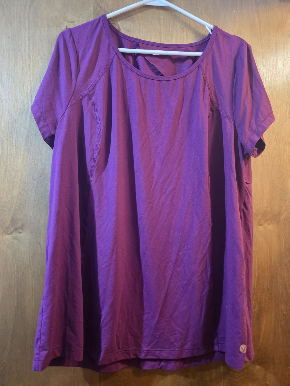 Livi Active Violet Short Sleeve Performance Tee